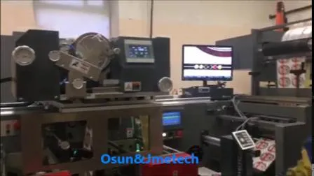 Macchina automatica ad alta velocità per stampa, laminazione, fustellatura, taglio, stampa flessografica, fustellatura a rullo e cordonatrice per bicchieri di carta, scatole/sacchetti/cartoni di carta