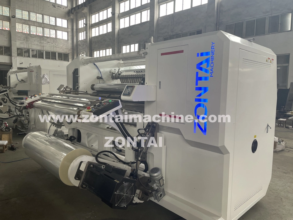 Zontai Ztm-C Slitting Rewinding Machine for Film BOPP, PVC, Pet, Aluminum, Foil