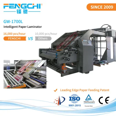 Macchina di laminazione per flauto termico intelligente automatico Fengchi da 1700 * 1650 mm